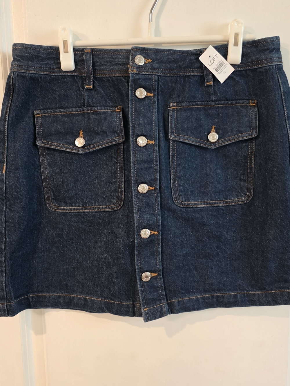 Loft New Jeans Skirt Size 12